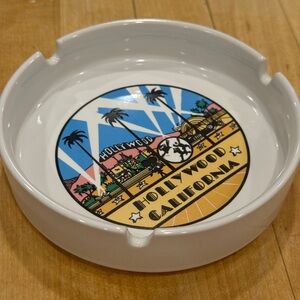 Vintage Hollywood California Ashtray – 5”